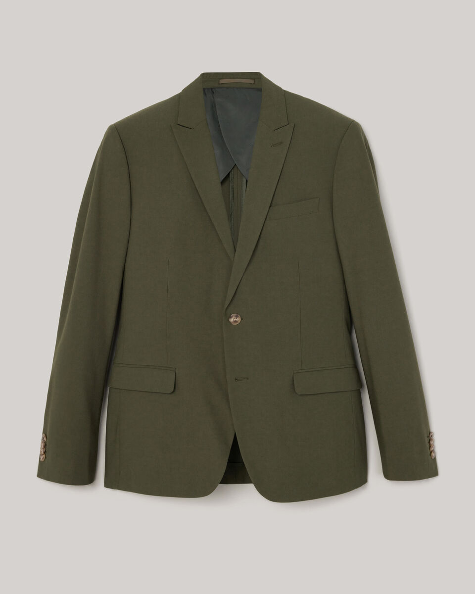 Tailored Jacket, Khaki, hi-res